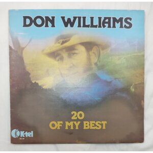 Don Williams – 20 Of My Best LP 1978 K-Tel WC-339 Country Hits